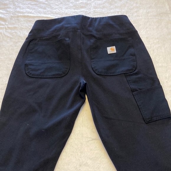 Carhartt Black Leggings Comfortable Fit - Picture 7 of 9